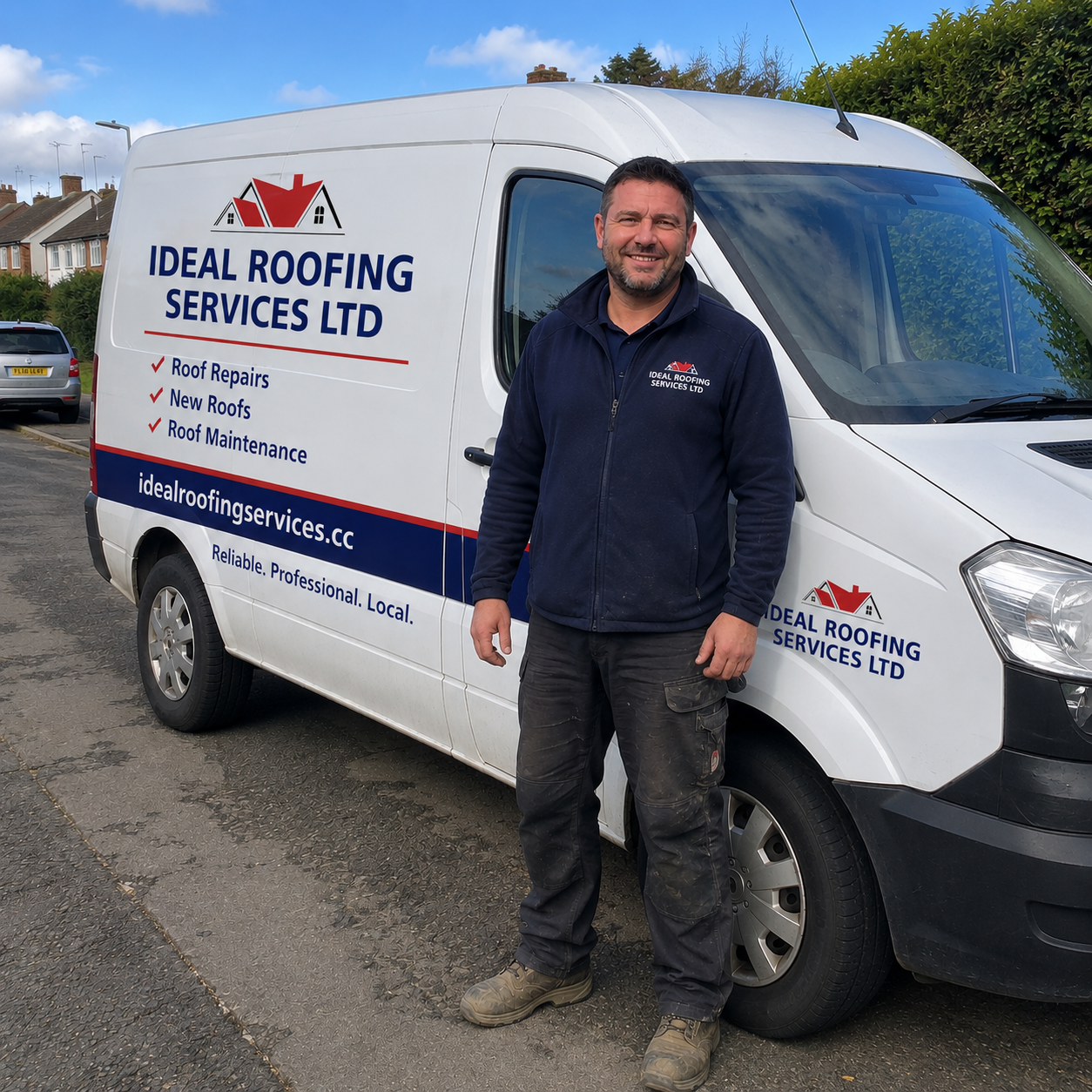 Richard Whelam, owner of Ideal Roofing Services
